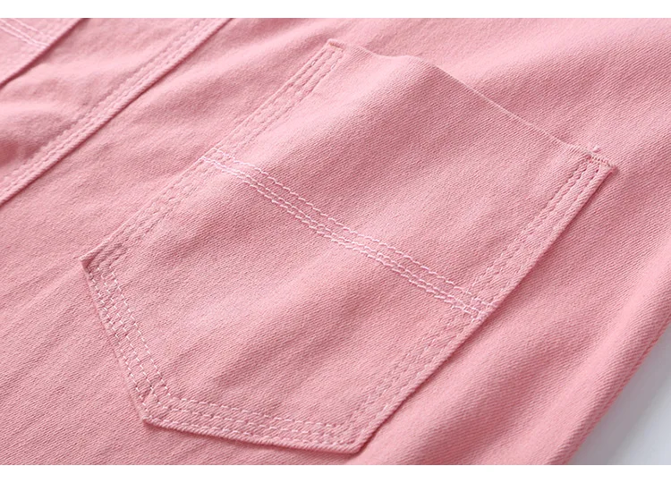 Spring Solid Color Denim Jumpsuits Women Vintage Fashion New Jean Overalls for Women Loose Pocket Long Pants Women Jumpsuit