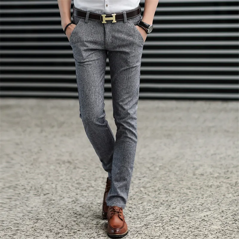 fashion Slim men pants trousers 