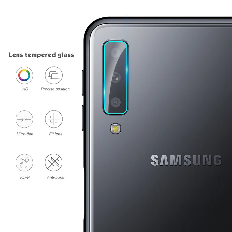 Защитная пленка из закаленного стекла для задней камеры Samsung Galaxy A7 2018 A750 A 7