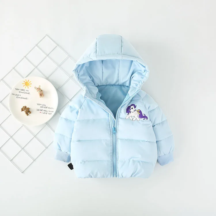 Infant Girls Coat 2018 Winter Down Jacket for Baby Cartoon Warm Outerwear Hooded Newborn Clothes | Детская одежда и обувь