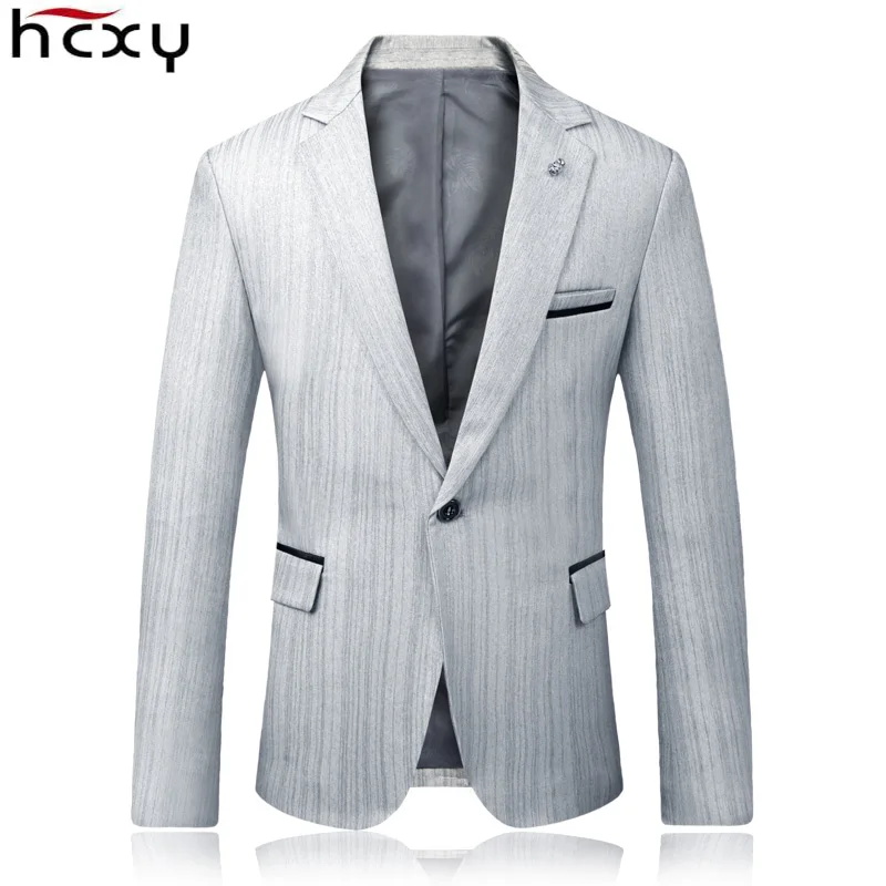HCXY 2020 весенний Мужской Блейзер высококлассный деловой блейзер для отдыха