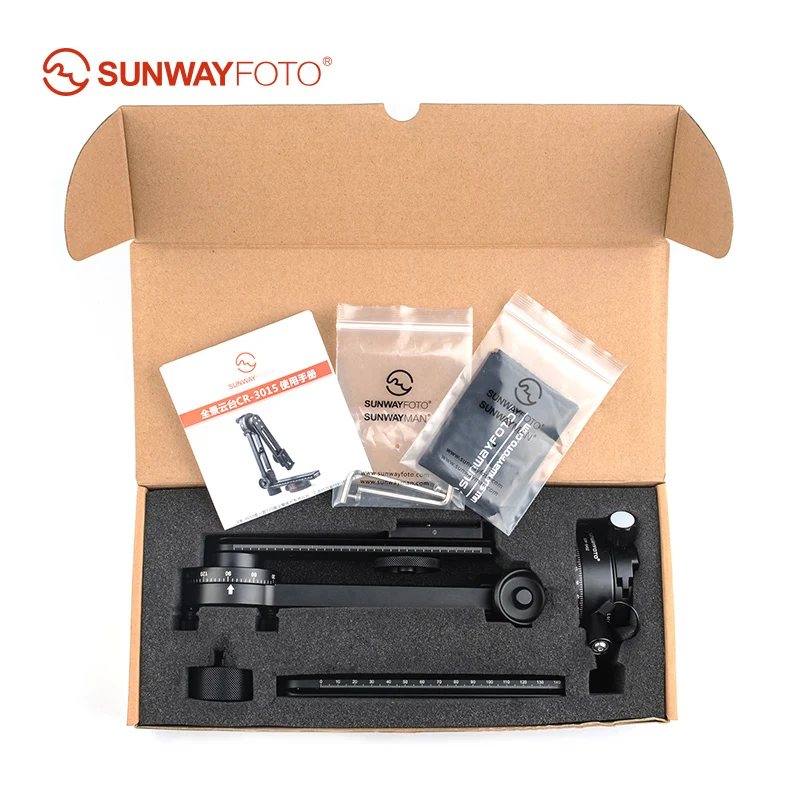 SUNWAYFOTO CR 3015A 360 VR панорамная головка штатива штатив подставка для камеры Manfrotto