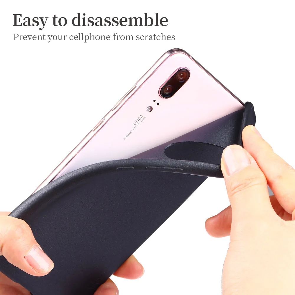 X-Level 360 градусов полный защитный чехол для huawei P20 ультра тонкий Мягкий ТПУ