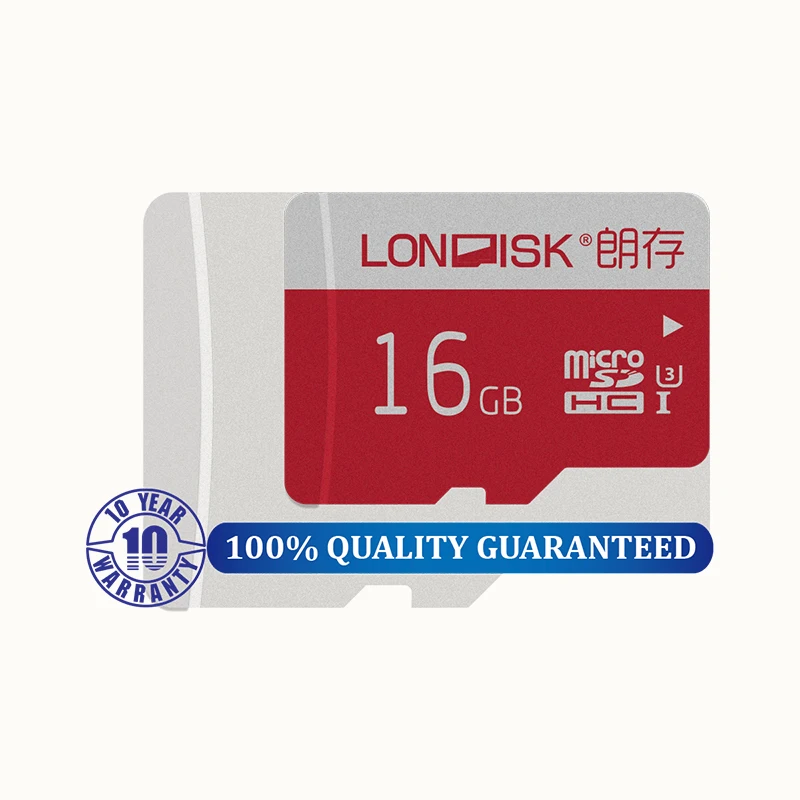 LONDISK 16 GB micro SD карты класса 10 (C10) UHS-I (U1)/UHS-I (U3) microSDHC памяти с sd-адаптером | Компьютеры