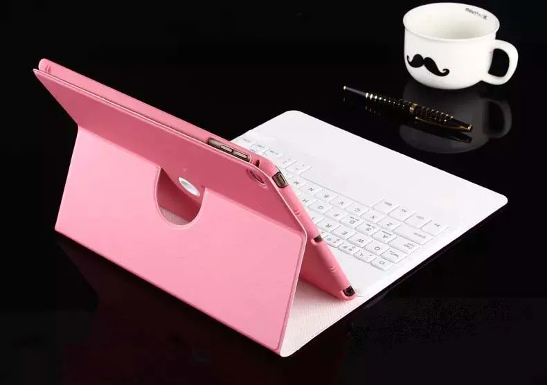 Вращающийся на 360 градусов русский/Иврит/испанский беспроводной Bluetooth чехол с