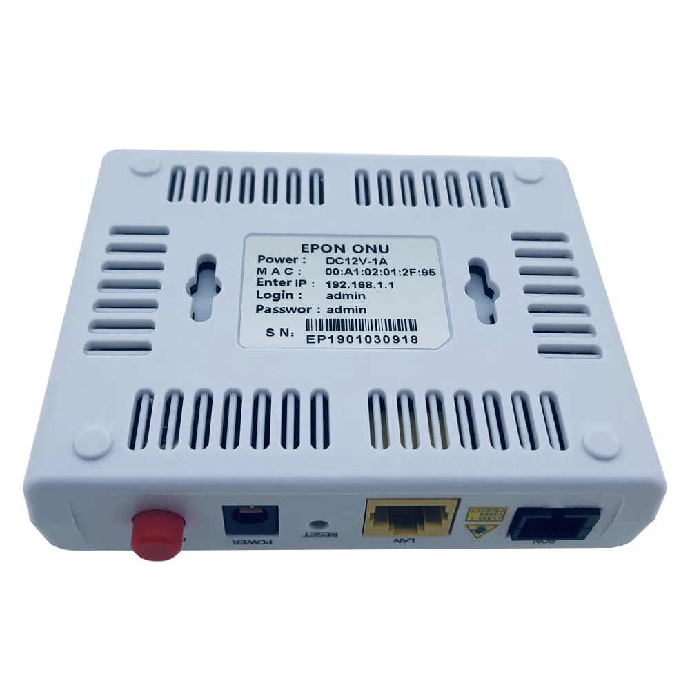 Бесплатная доставка 6 шт. FTTH Epon ONU ONT Single 1 Гбит/с LAN PON порт высокая скорость