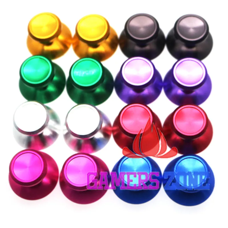 60 комплектов металлический алюминиевый сплав Аналоговый колпачок для пальцев Xbox