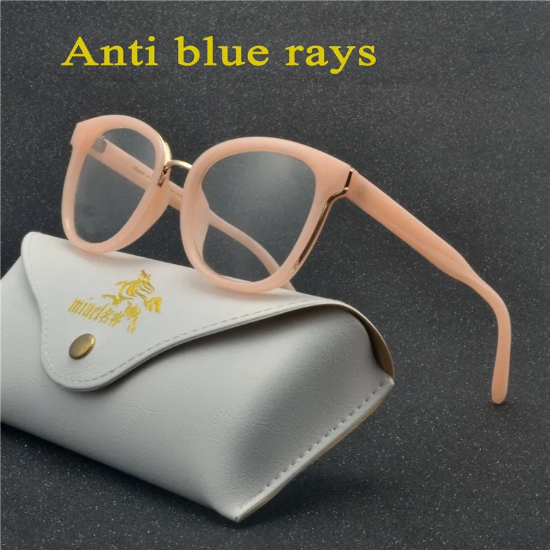 Квадратные очки с блокировкой синего света компьютерные по рецепту для женщин и