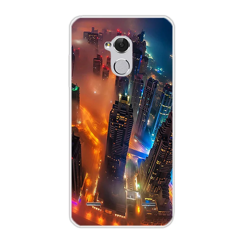 Для ZTE Blade BA2 V7 Lite 5 0 дюймов Задняя крышка прозрачный силиконовый чехол для