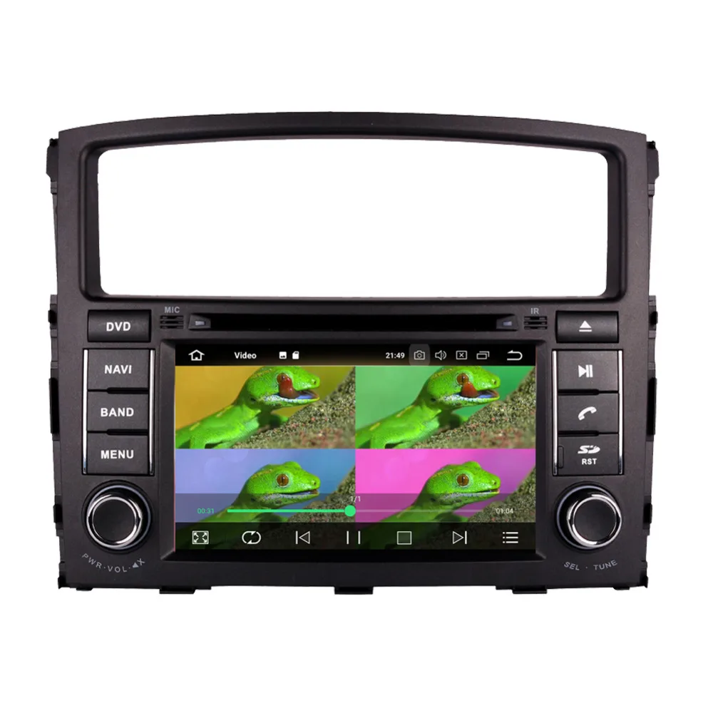 Автомагнитола 7 дюймов Android 8 0 Восьмиядерный процессор ОЗУ 4 Гб стерео для Mitsubishi