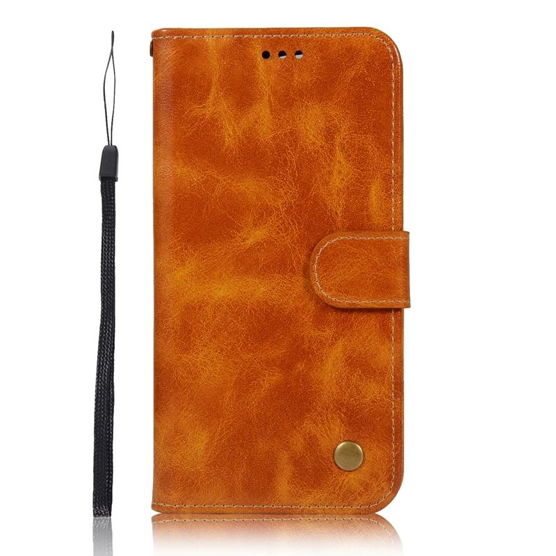Для Huawei Y7 2018 чехол Роскошный мягкий ТПУ и кожаный бумажник флип чехлы для