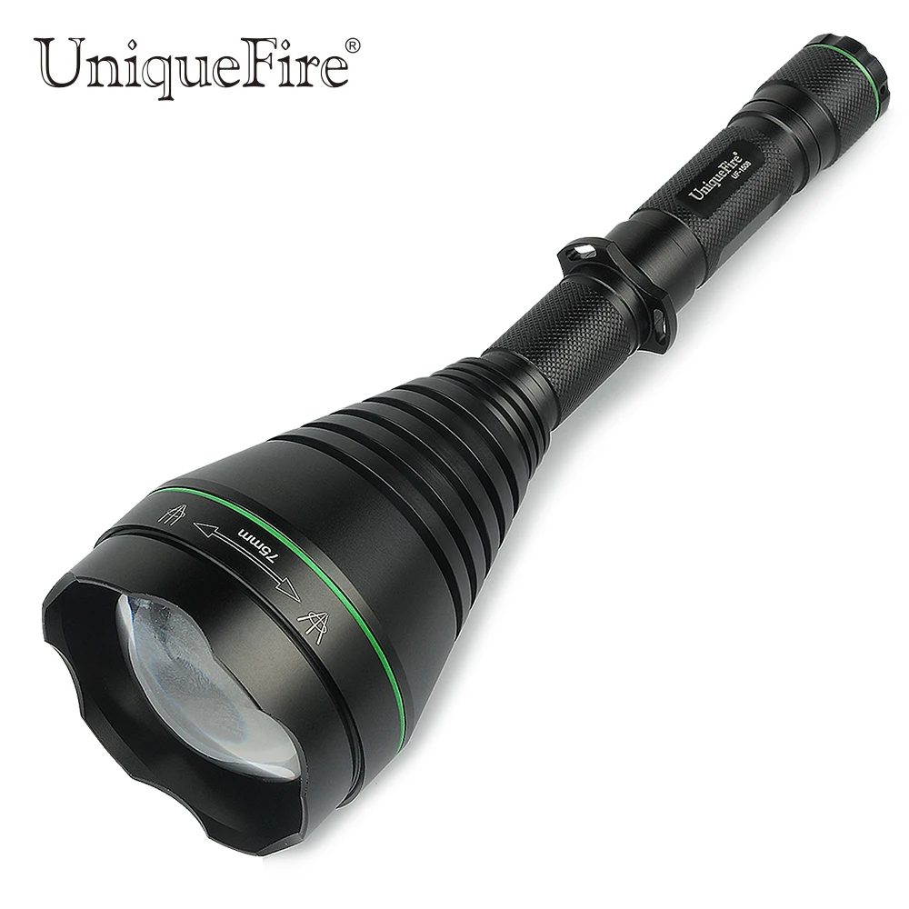 UniqueFire 1508 XPE 75 мм линза светодиодный охотничий светильник зеленый/красный/белый