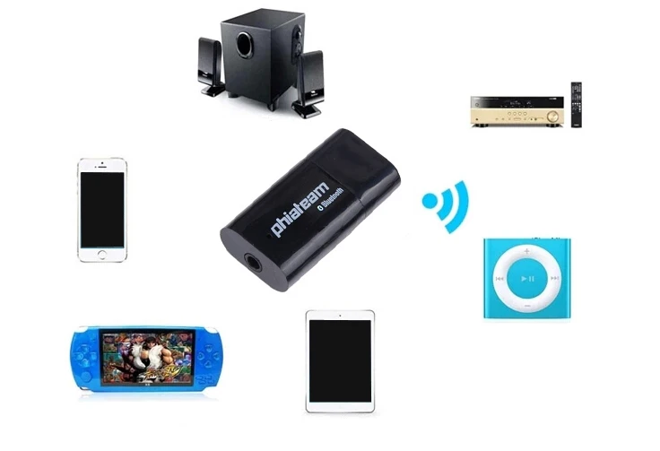 LY 10pcs/lot Newest USB Speaker bluetooth receiver usb audio Bluetooth wireless speaker Music Converter |