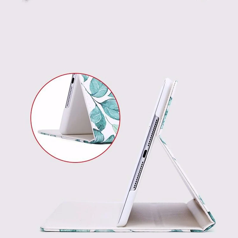 Роскошный кожаный смарт-чехол с откидной крышкой для Apple iPad 5 6 Air 1 2 новый 2017 2018