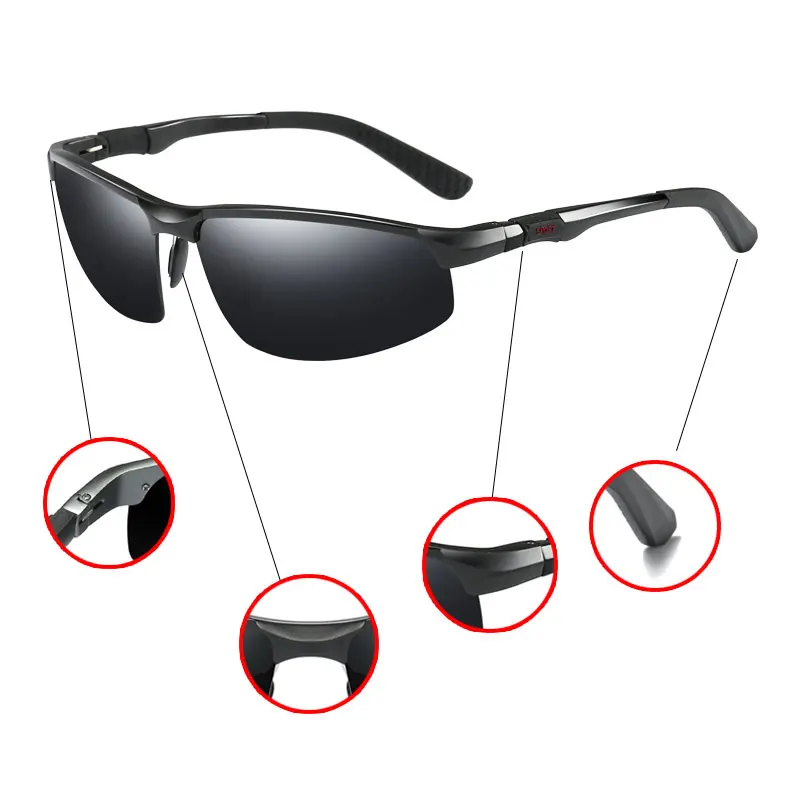 Дизайнерские Модные солнцезащитные очки унисекс поляризационные зеркальные