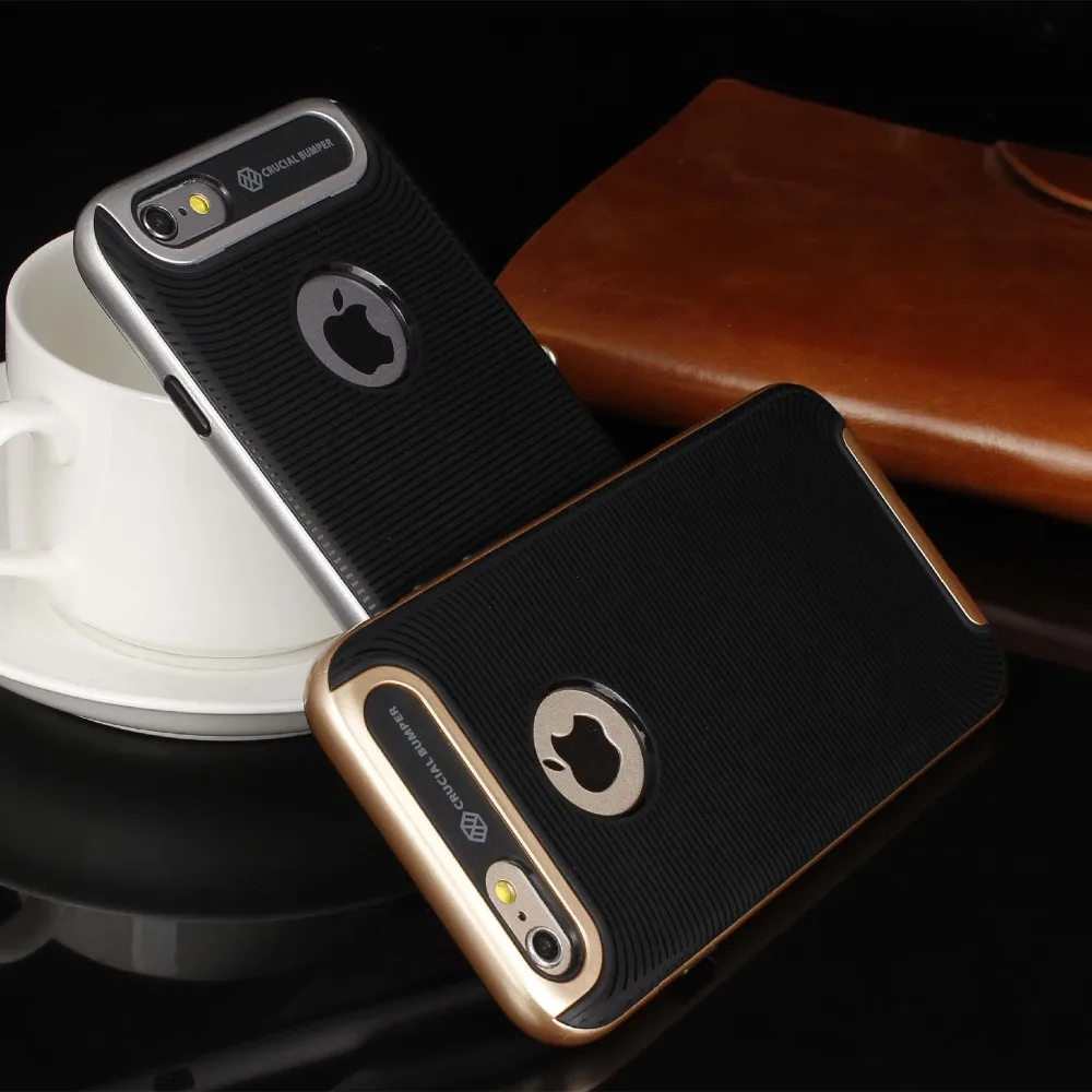 Роскошный брендовый ультратонкий защитный чехол для телефона Apple iphone 6 6S Plus 6Plus 5 5S