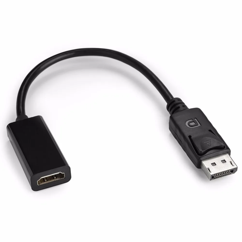 4K*2K DP to HDMI Adapter Standard DisplayPort Male Female Converter Connector Cable Support for iMac and MacBook | Компьютеры и офис