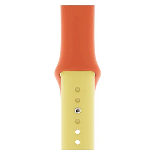 Orange yellow Ремешок для спортивных часов для apple watch band apple watch 5 4 3 band 44 мм/40 мм 42 мм 38 мм iwatch band correa pulseira ремешок для браслета - Цвет ремешка: Orange yellow