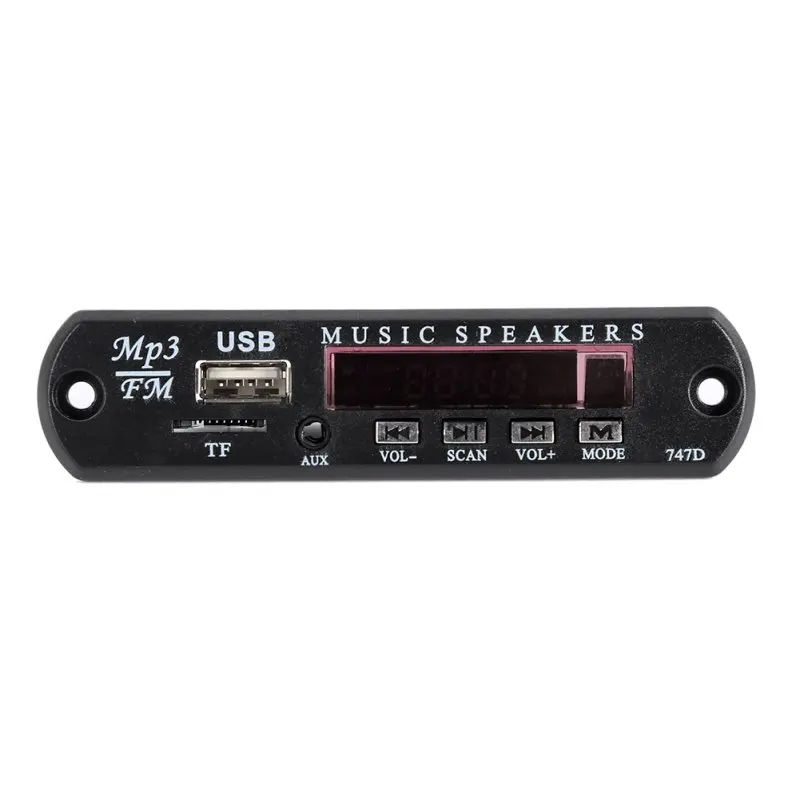 2016 MP3 Декодер Доска Хитам Дистанционного SD Mp3-плеер Ztv-m011 Модуль Управления FM Usb 2.0