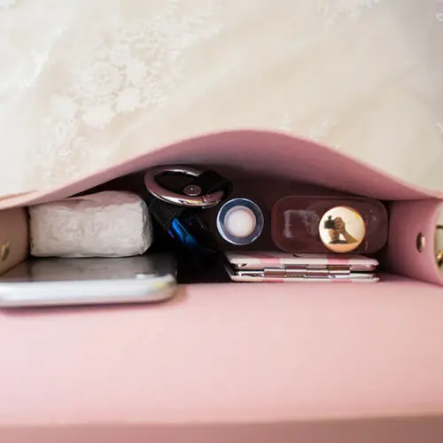 Женская сумка-тоут из искусственной кожи с цепочкой через плечо однотонная сумка