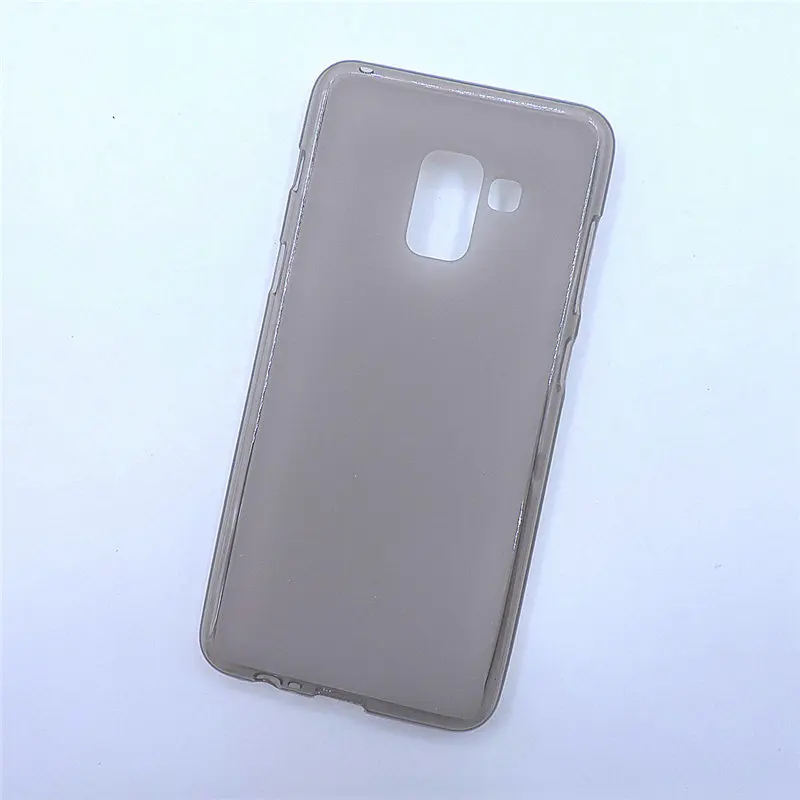 Новый оригинальный силиконовые Коке дело для Samsung Galaxy A8 2018 A530F SM-A530F задняя крышка