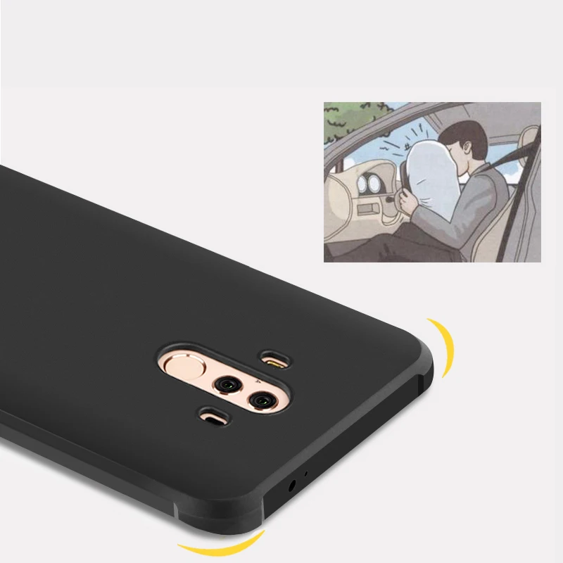Чехол для Huawei Mate 10 Pro роскошный мягкий силиконовый чехол с 3D драконом BLA-L09 BLA-L29