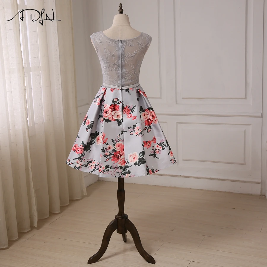 ADLN Новое Поступление Коктейльные платья для женщин 2017 с коротким рукавом Vestidos
