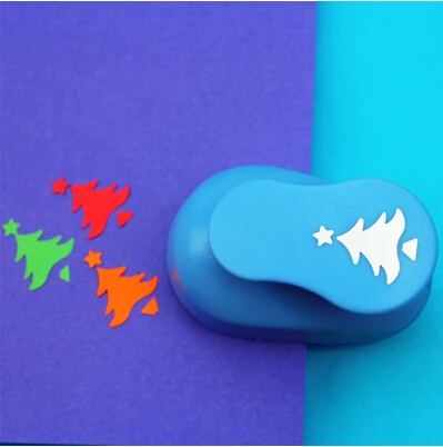 2 5 см Форма рождественской елки EVA пенопластовый Краш для бумаги перфоратор