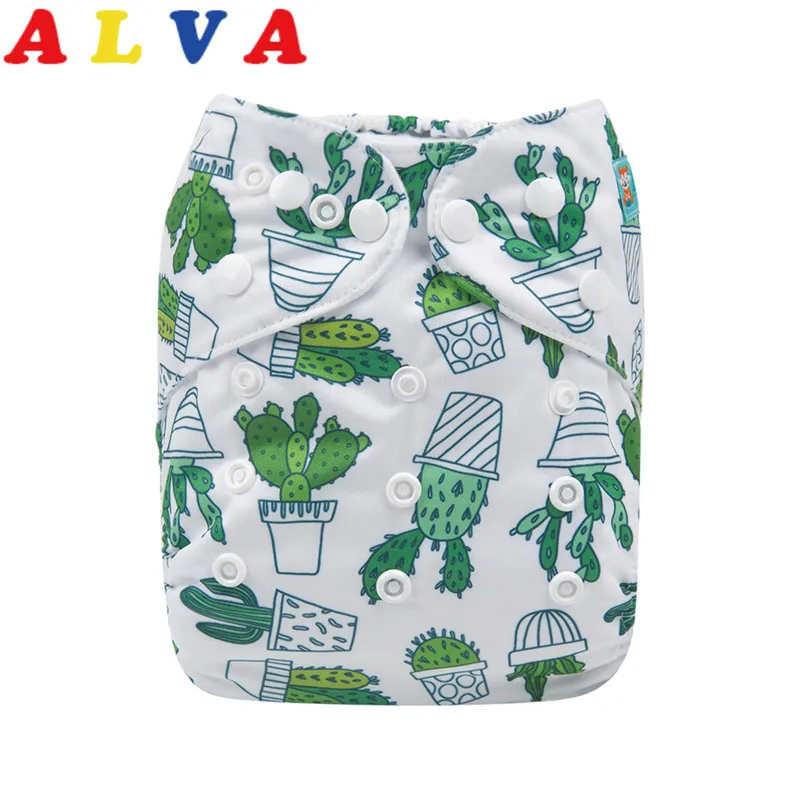 Новое поступление! Многоразовые подгузники Alvababy детские моющиеся тканевые с