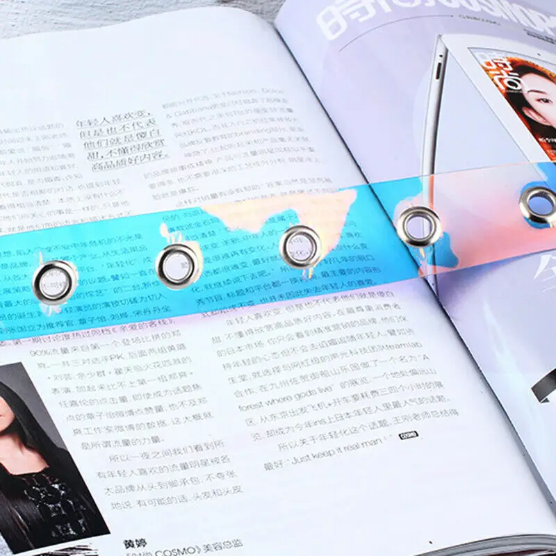 Голографический прозрачный ремень с металлической пряжкой|Женские ремни| |