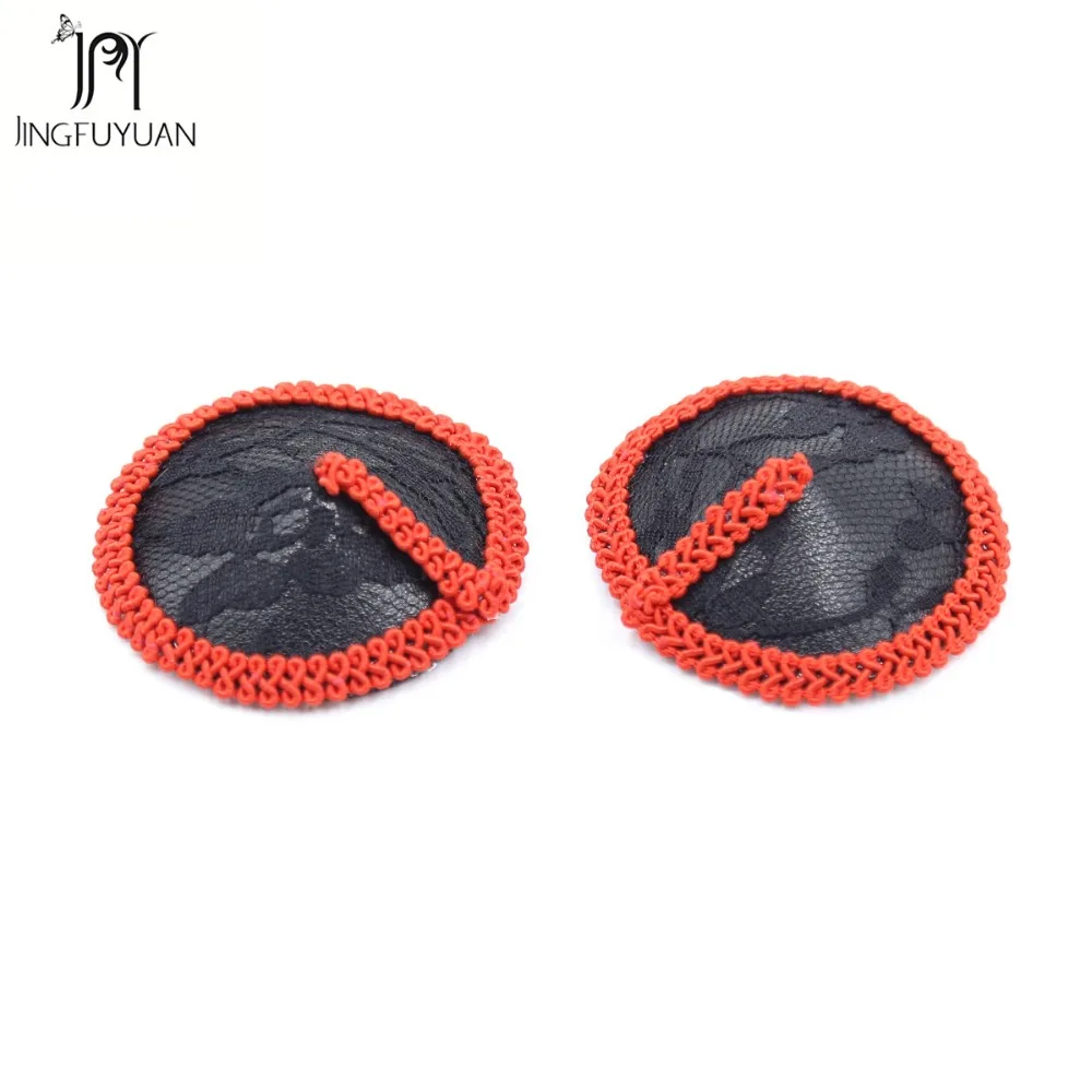 Многоразовые накладки на соску круглой формы 2 шт. кружевные для украшения