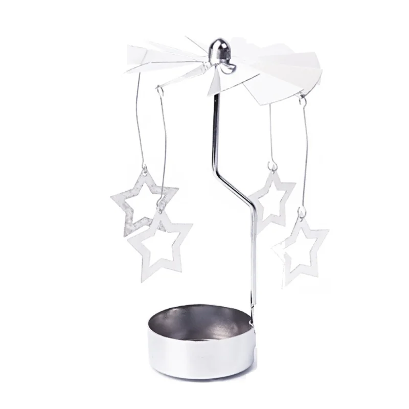 Хороший подарок для детей украшение дома новинка вращающаяся карусель Свеча