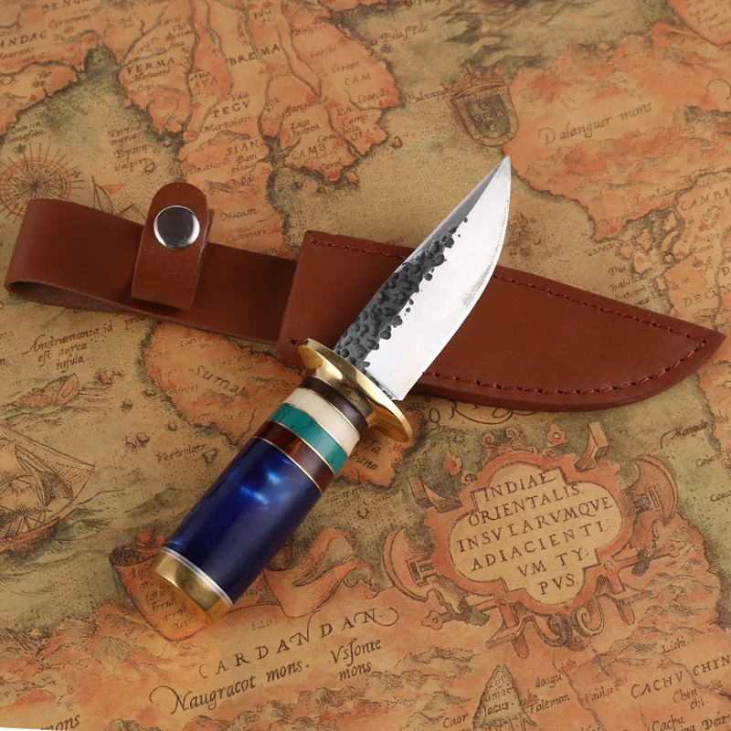 

High quality army Survival knife high hardness wilderness knives essential self-defense Camping Knife Hunting outdoor tools EDC