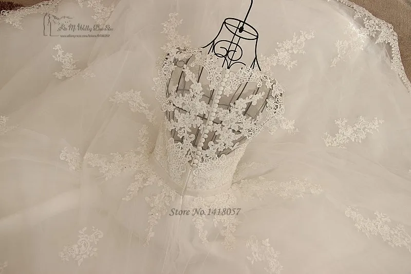 Vestido de Noiva Princesa Luxo кружевные свадебные платья 2017 винтажные Свадебные с бусинами
