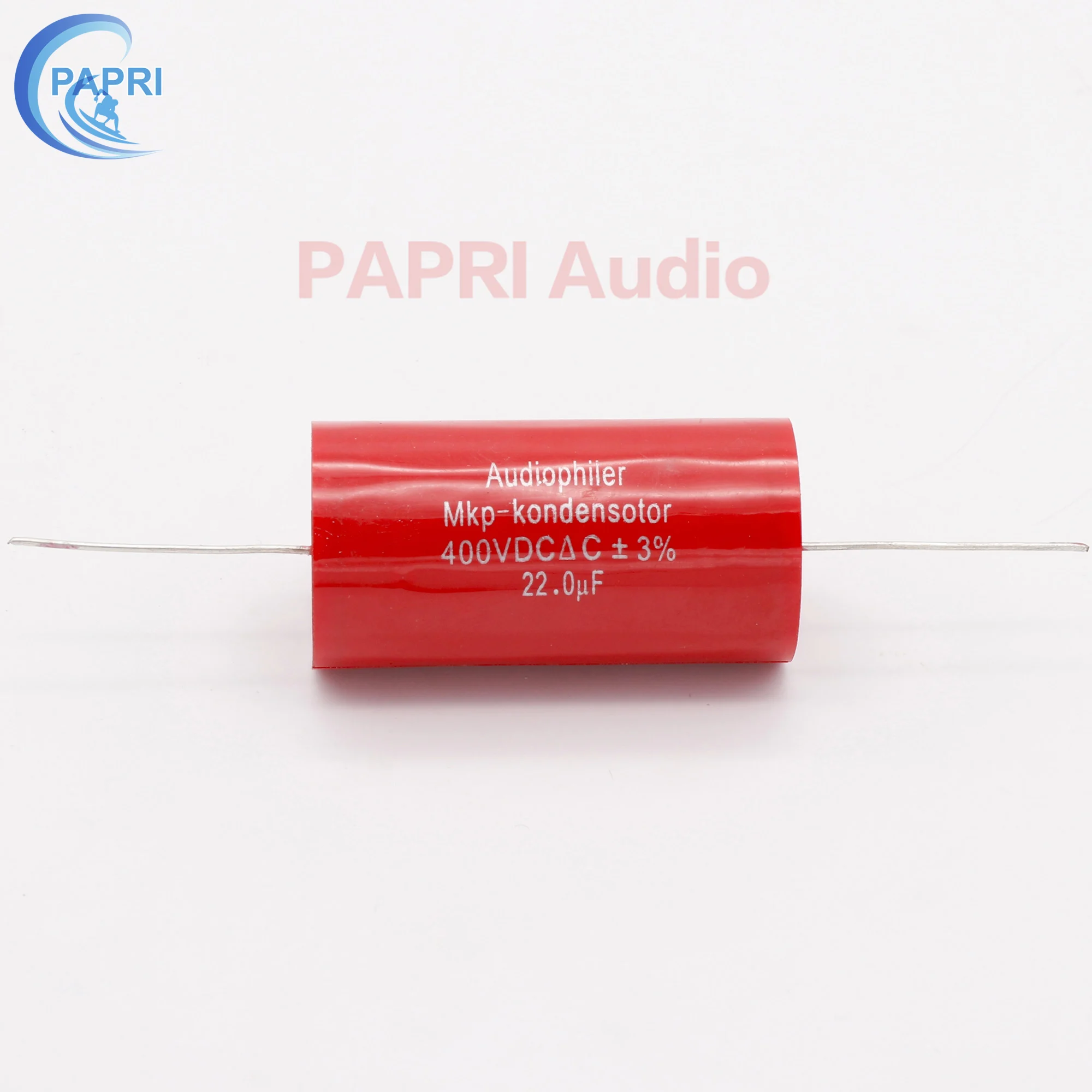 PAPRI 22 мкФ 400VDC Axial MKP DIY Аудио Конденсатор для HiFi трубки гитарного усилителя лот/1