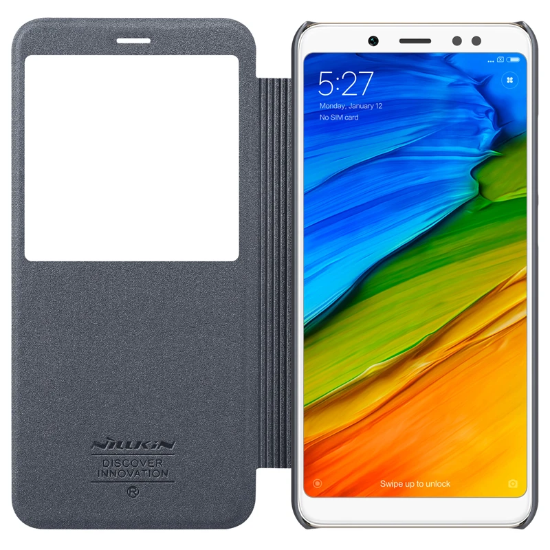 Для Xiaomi Redmi Note 8 7 6 5 Pro Чехол NILLKIN Sparkle роскошный Флип кожаный чехол для телефона