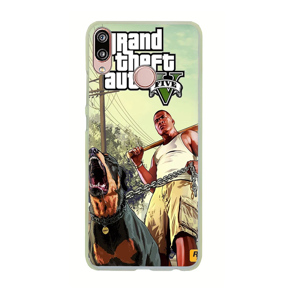 H2 GTA 5 Grand Theft жесткий чехол для телефона huawei Honor 6A 7A 2 ГБ 3 Гб Pro 7X8 Lite 8C 8X9 10 Lite - Цвет: H2