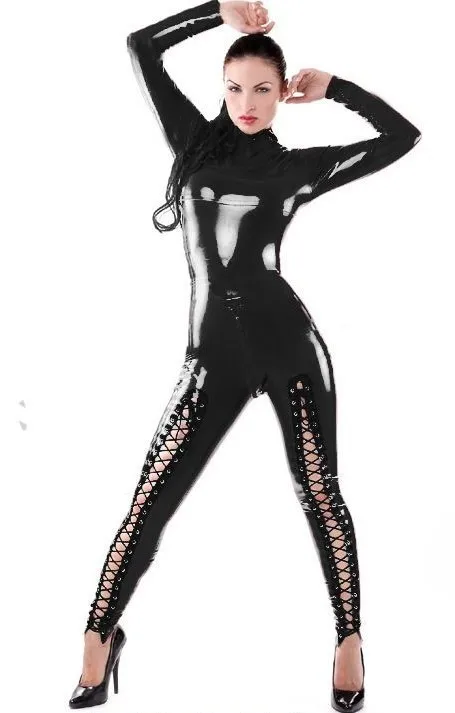 Оптовая продажа комбинезон размера XL Новое поступление из искусственной кожи