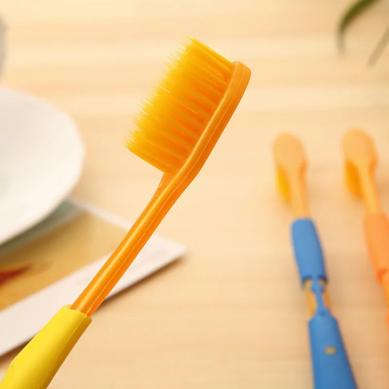 4 шт. двойной Ультрамягкая зубная щетка бамбук древесный уголь Нано чистка зубов