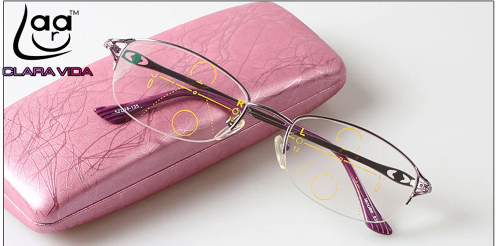 Прогрессивные многофокальные очки для чтения от бренда Clear VIDA = ультрасветильник