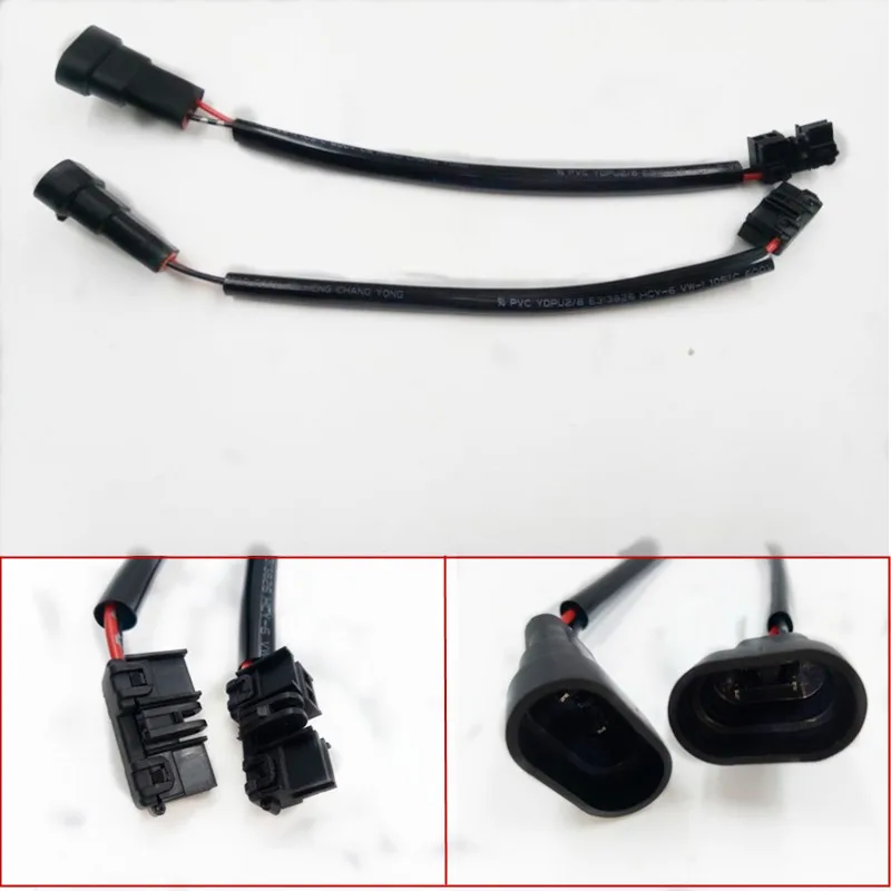 Rockeybright 2 шт. для Denso для Koito HID Xenon мощность балласта кабель провода до 9005/9006 Мужской Для Lexus для Toyota для Porsche 91
