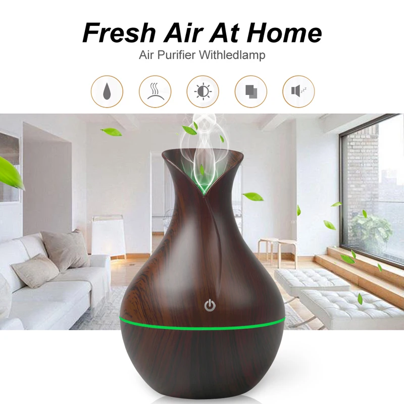 Diffuserlove 130 мл увлажнитель воздуха USB Мини Арома эфирное масло диффузор с 7