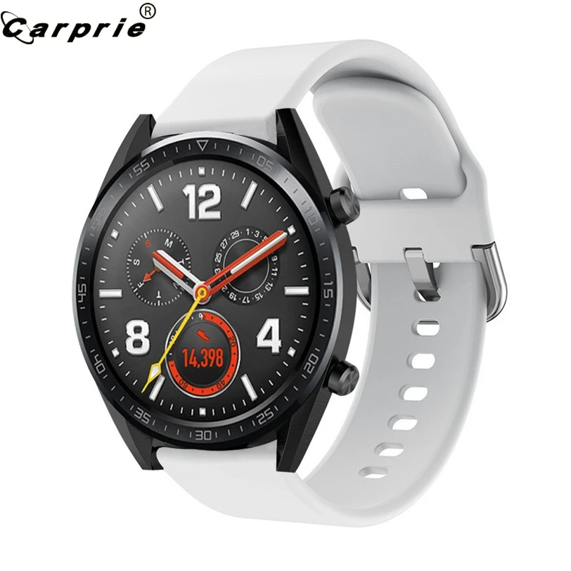 

CARPRIE 22mm Silicone Replacement Smart Watch Wrist Strap Watch Band for Huawei Watch GT Active 46mm 907
