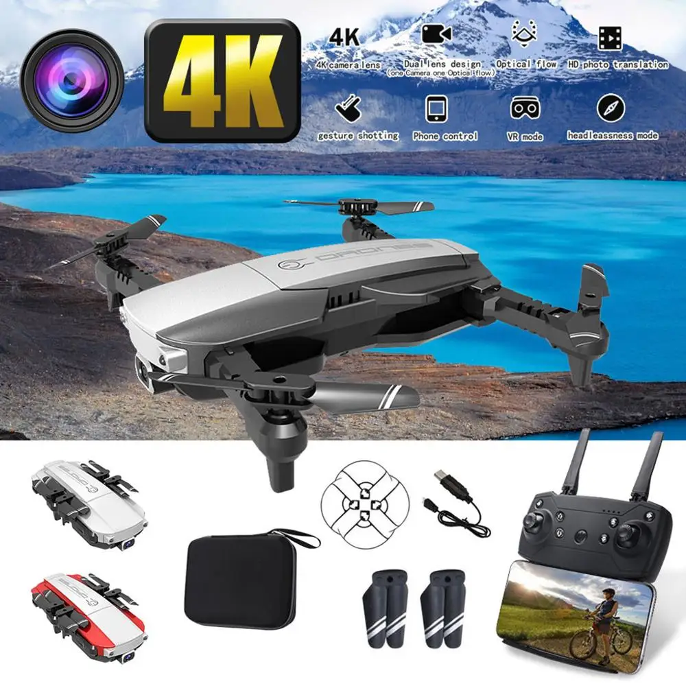 Best price 16MP 4K HD camera WiFi FPV RC Drone foldable optical flow Altitude Hold Quadcopter 6-axis gyro rc dron helicopter
Best price 16MP 4K HD camera WiFi FPV RC Drone foldable optical flow Altitude Hold Quadcopter 6-axis gyro rc dron helicopter