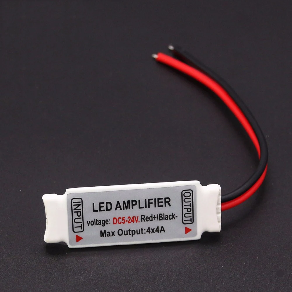 5 pin усилитель RGBW 1 шт. DC5-24V RGBW контроллер 4 Chinnel для 5050 RGB теплый белый RGBWW светодиодные ленты