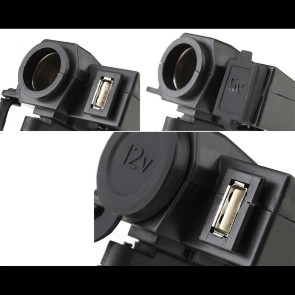 2019 Водонепроницаемая электрическая розетка для мотоцикла 5 в USB-порт питания