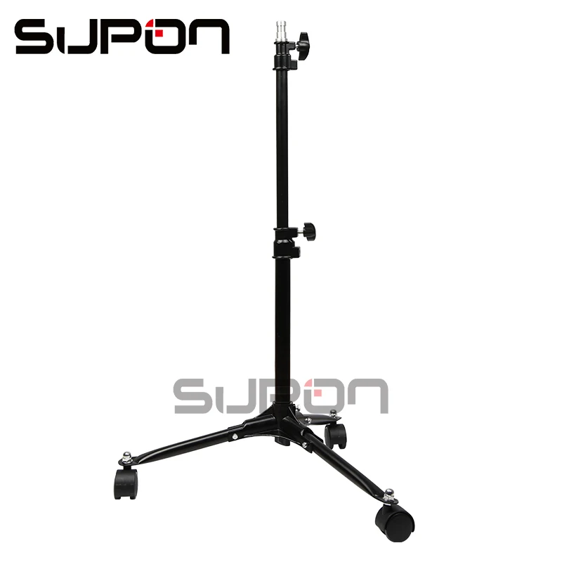 Supon напольный светильник новый дизайн стойка 70 см Складной базовый ролик профессиональный студийный для