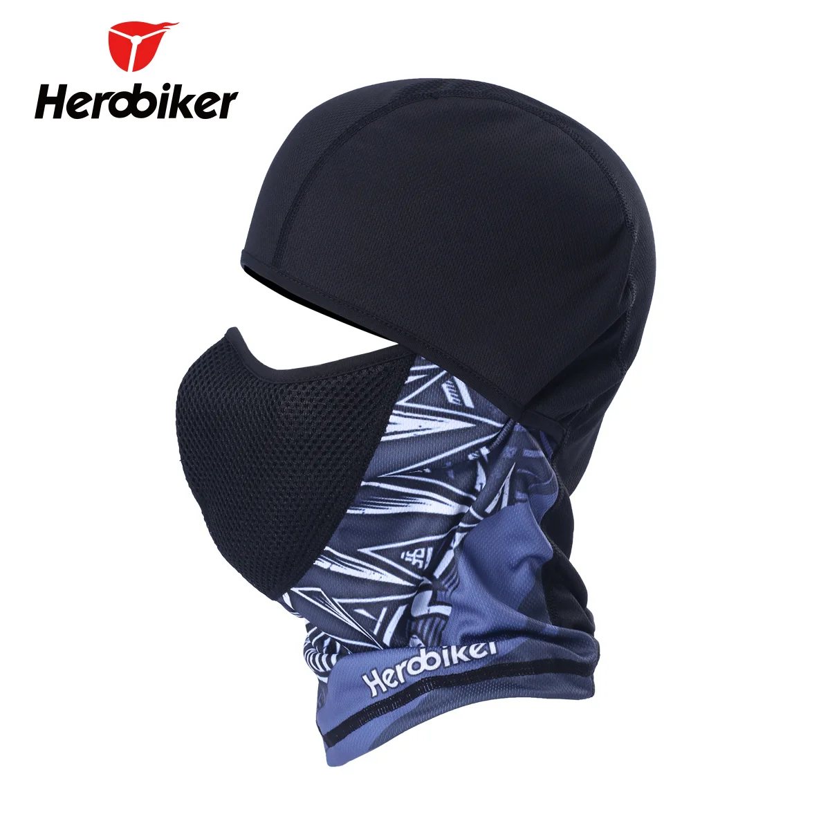 HEROBIKER мотоциклетная маска для лица Балаклава шеи полная пылезащитная