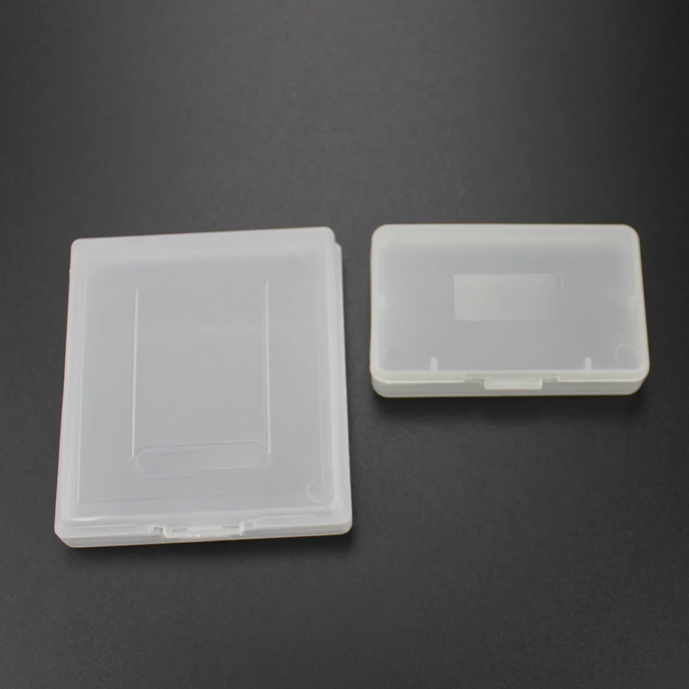 Прозрачные Пластиковые Чехлы 20 шт. для Nintendo GBC GBP и gameboy Advance GBA SP GBM картридж игровых