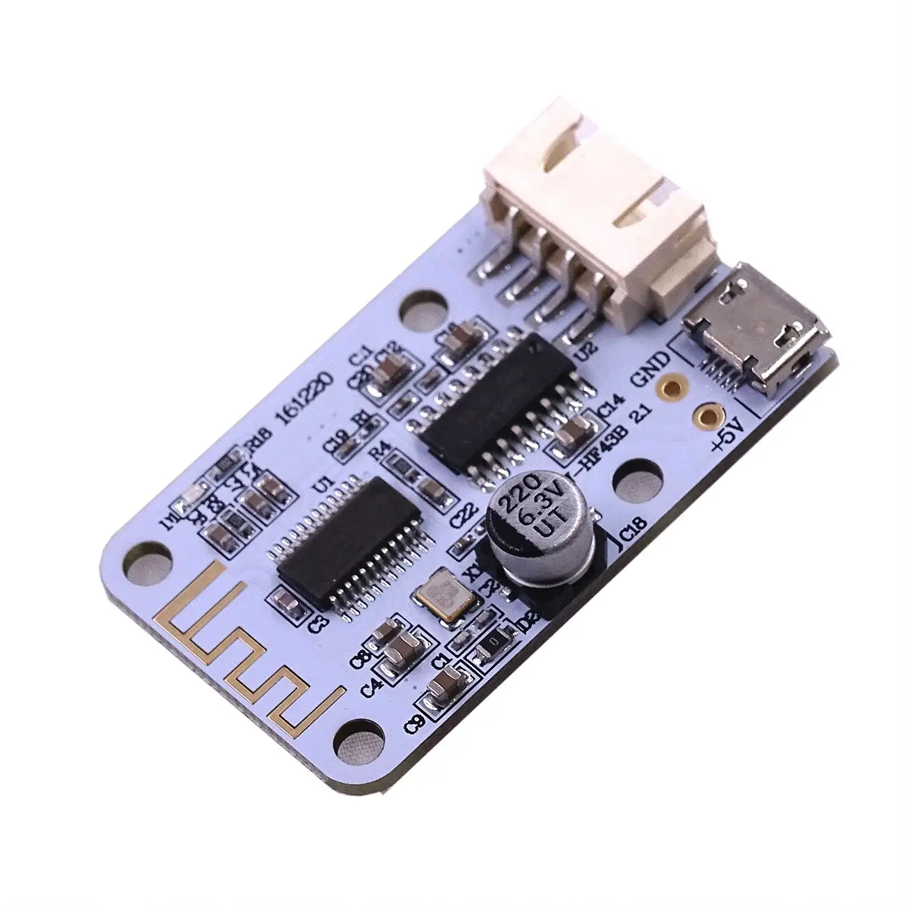 Новый DC 5V Micro USB мощность 3 Вт + Bluetooth 4 0 аудио приемник плата беспроводной цифровой